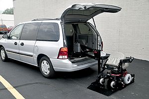 Back Packer wheelchair and scooter lift